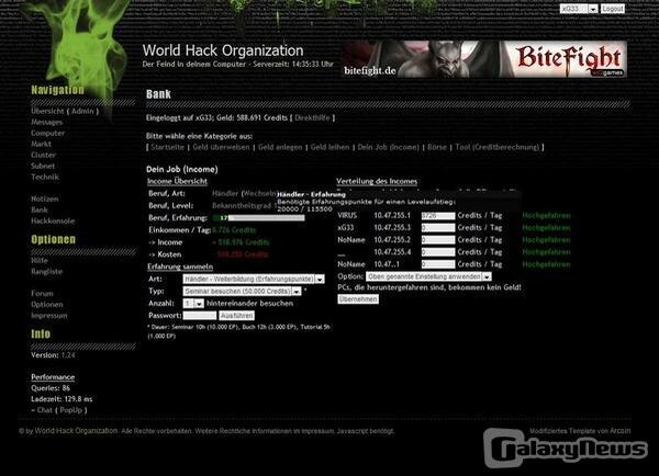 Screenshot World Hack Organization [WHO]