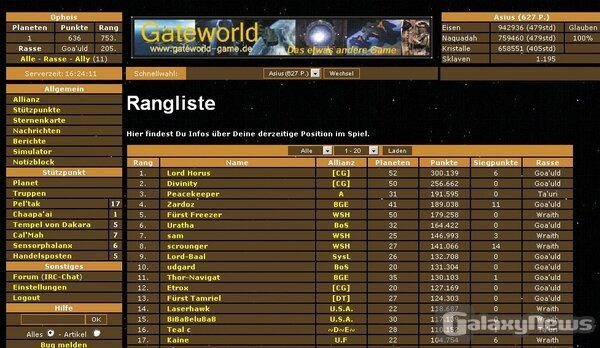 Screenshot Gateworld