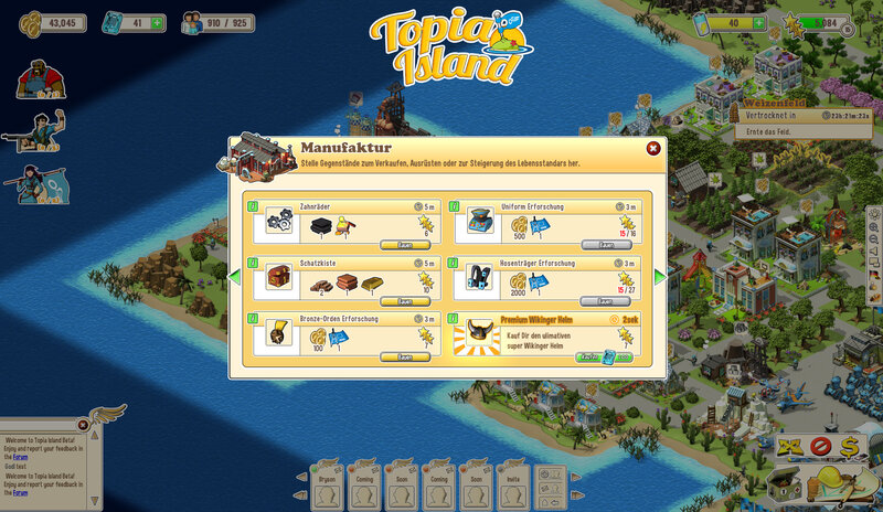 Screenshot Topia Island
