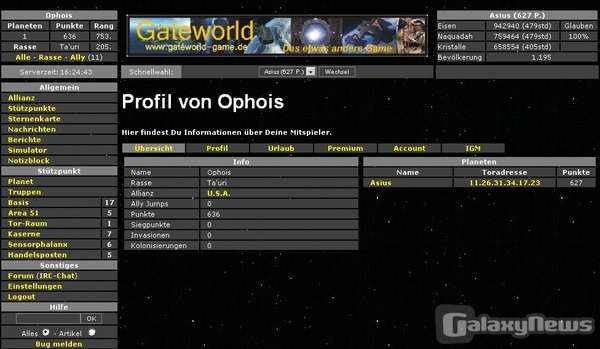 Screenshot Gateworld