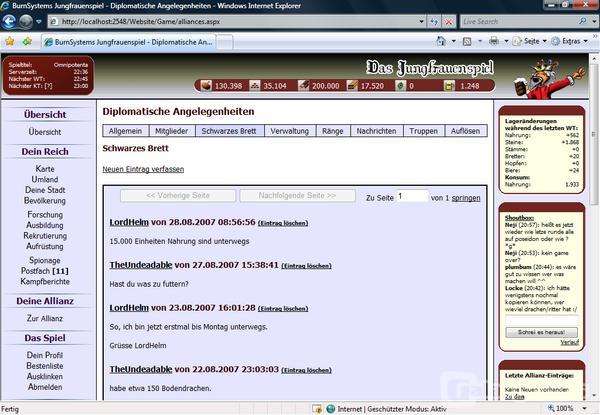 Screenshot Jungfrauenspiel