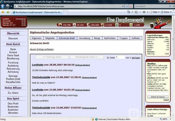 Screenshot Jungfrauenspiel