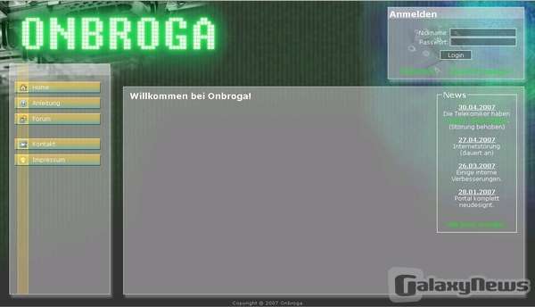 Screenshot Onbroga