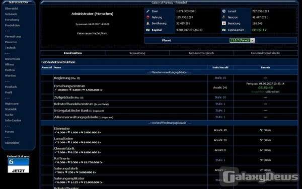 Screenshot GoF- Reloaded