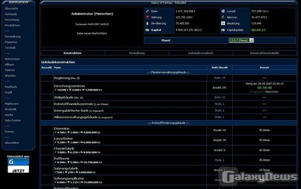 Screenshot GoF- Reloaded