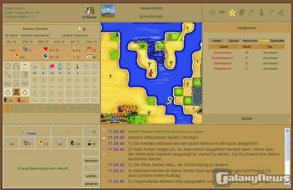 Screenshot Z - Fantasy Game