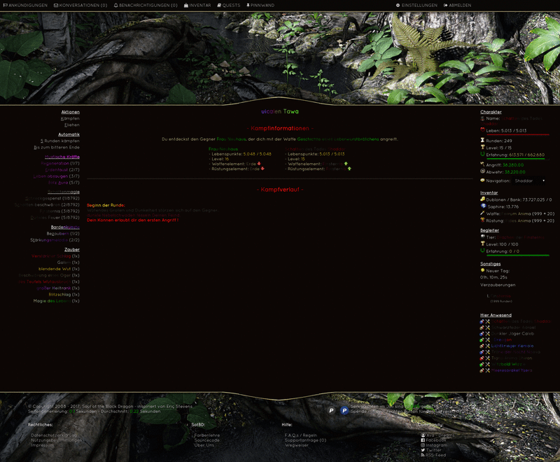 Screenshot Soul of the black Dragon