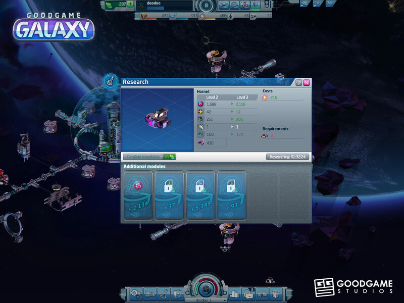 Screenshot Goodgame Galaxy