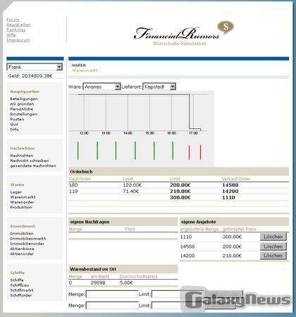 Screenshot Financial-Rumors