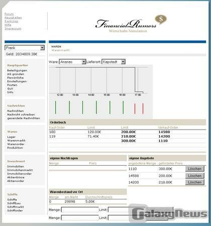 Screenshot Financial-Rumors