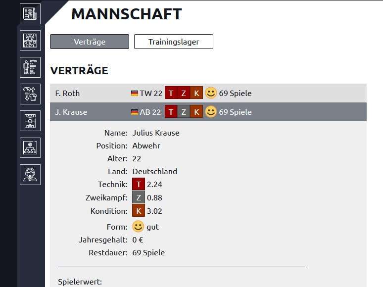 Screenshot Anpfiff Onlinespiel