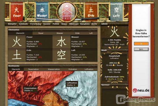 Screenshot King Of Elements