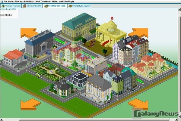 Screenshot PixelPlaza