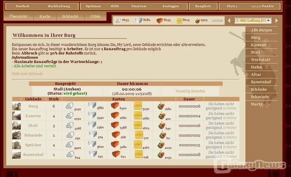 Screenshot The Kings of Middle Age