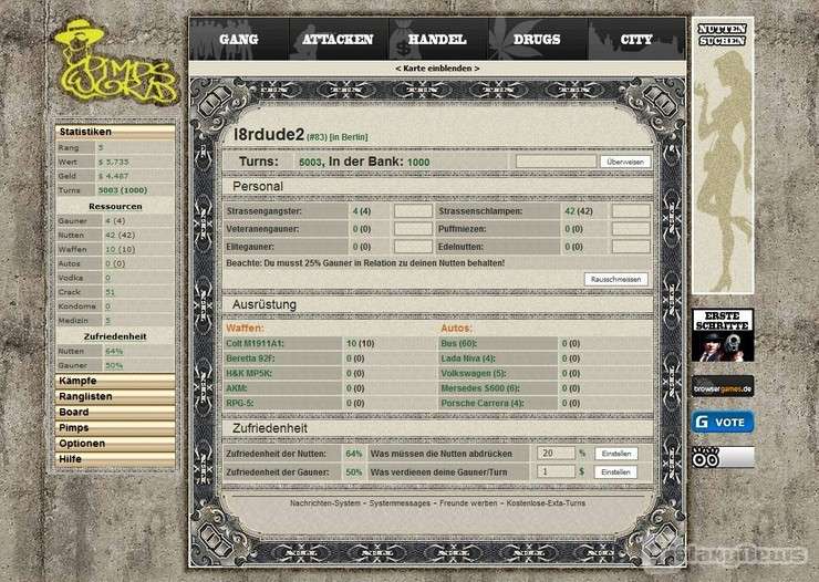 Screenshot Pimp's World