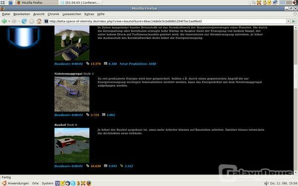 Screenshot Space of Eternity