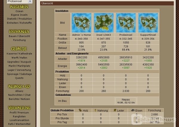 Screenshot Piraten-Battle