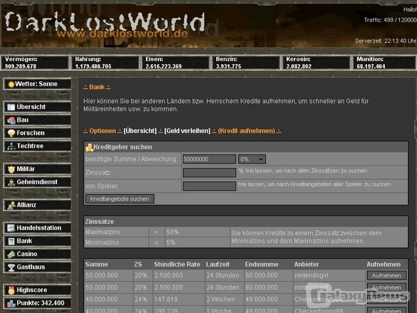 Screenshot DarkLostWorld