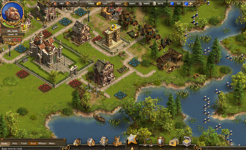 Screenshot The Settlers Online