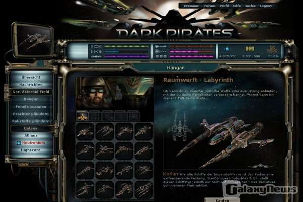 Screenshot Dark Pirates