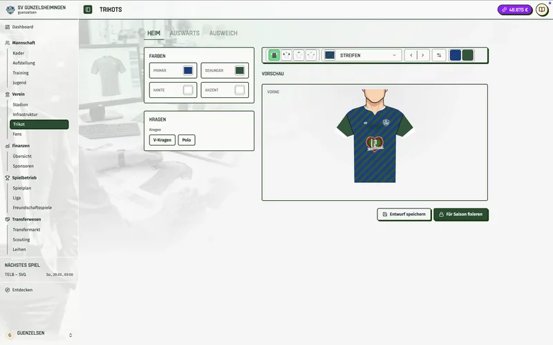Screenshot Football Legacy