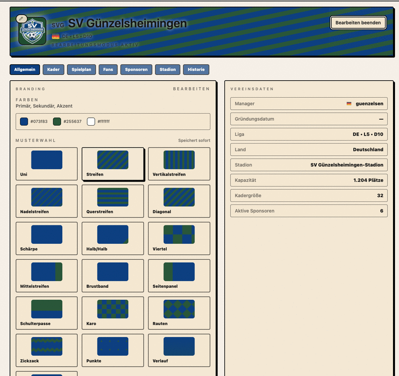 Screenshot Football Legacy