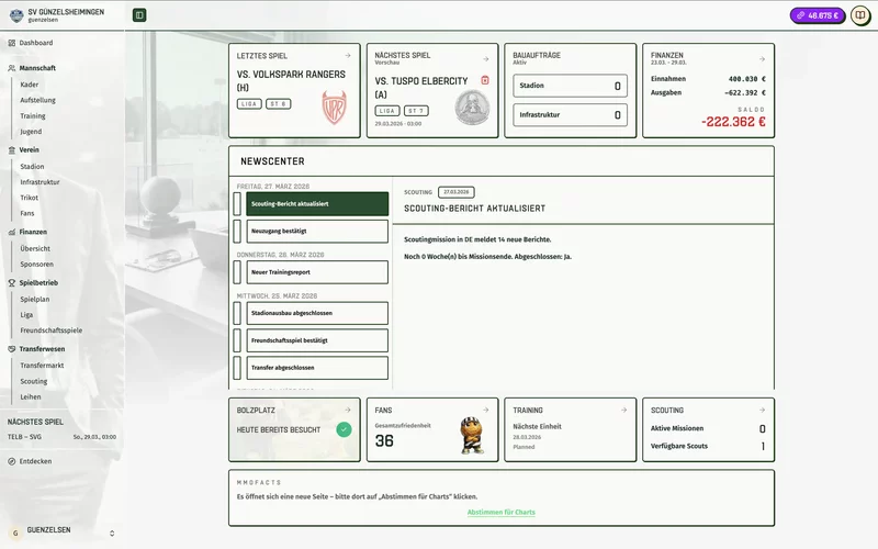 Screenshot Football Legacy