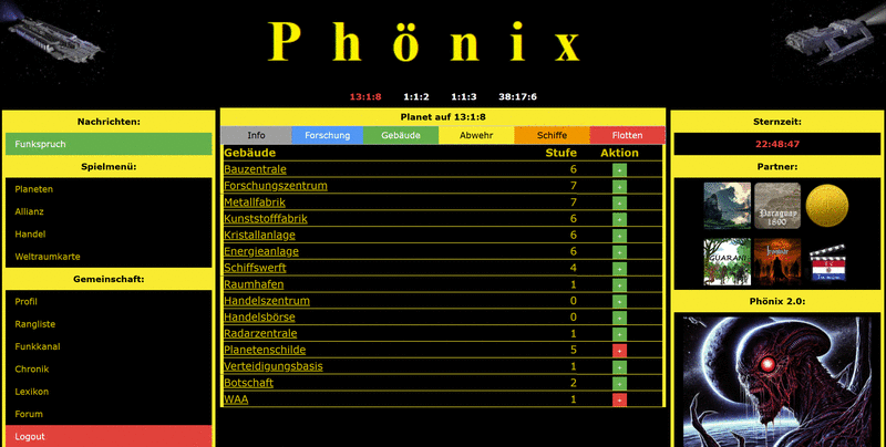 Screenshot Phönix