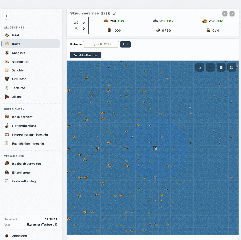 Screenshot Inselkampf