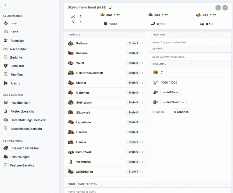 Screenshot Inselkampf