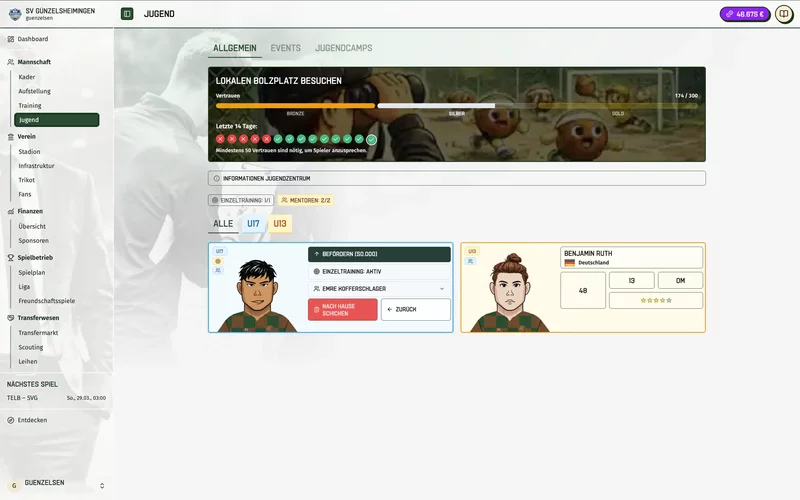 Screenshot Football Legacy